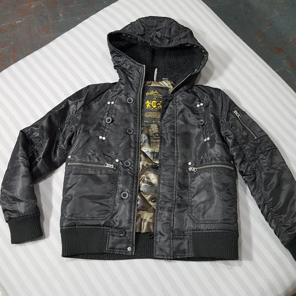 Buffalo David Bitton Cropped Parka, Medium